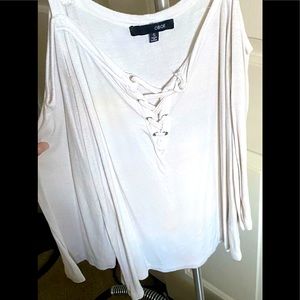 White long sleeve shirt